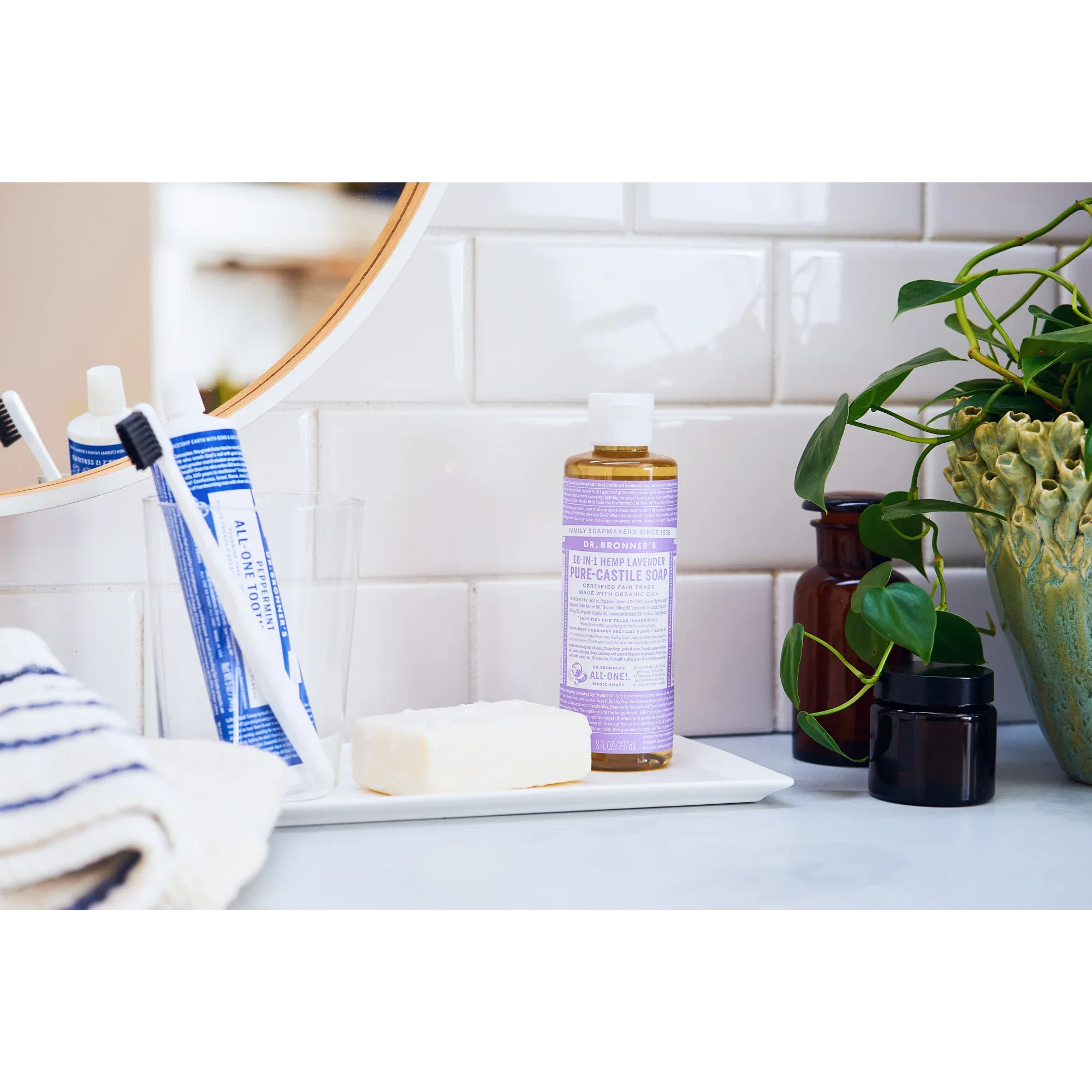 Pure Castile Liquid Soap - 240ml - Image 12