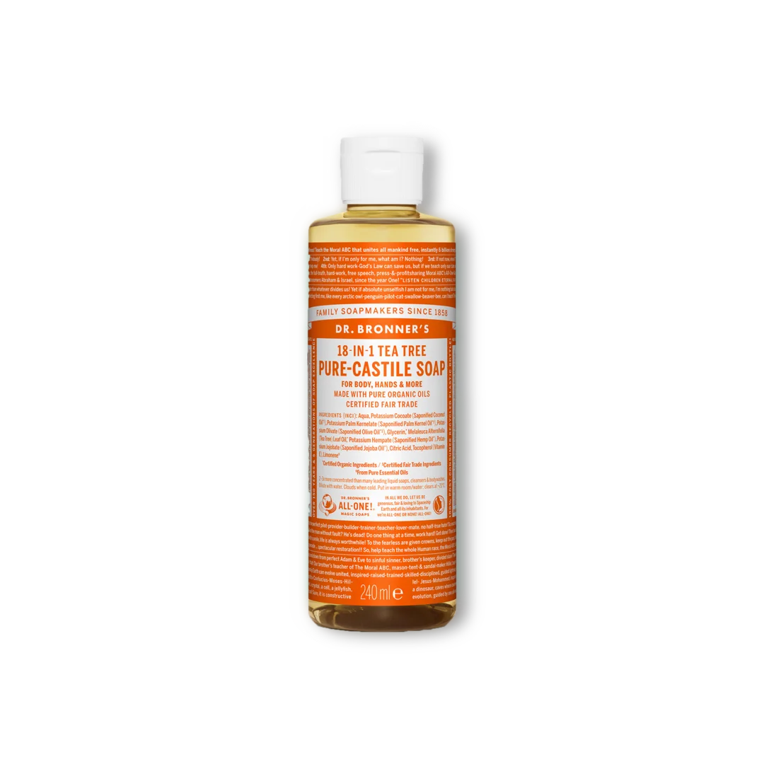 Pure Castile Liquid Soap - 240ml - Image 2