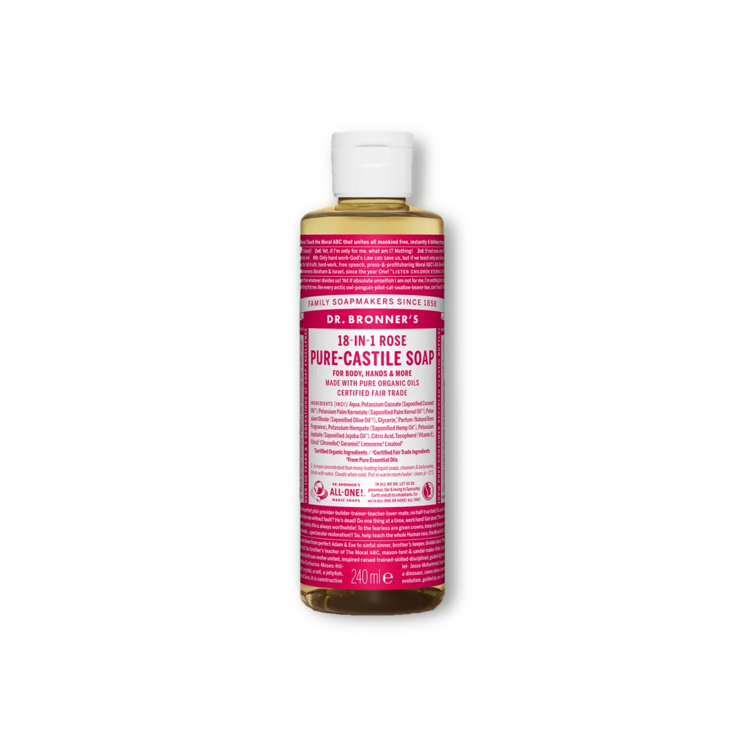 Pure Castile Liquid Soap - 240ml - Image 4