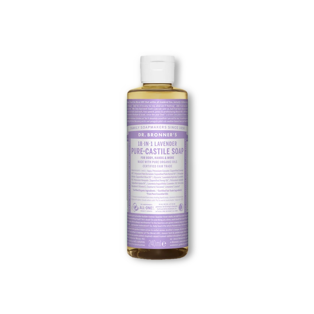 Pure Castile Liquid Soap - 240ml - Image 5