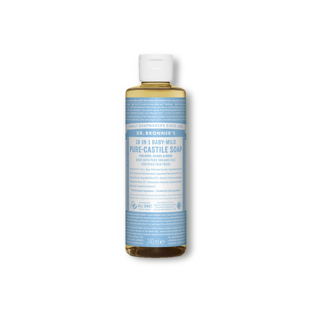 Pure Castile Liquid Soap - 240ml - Image 7