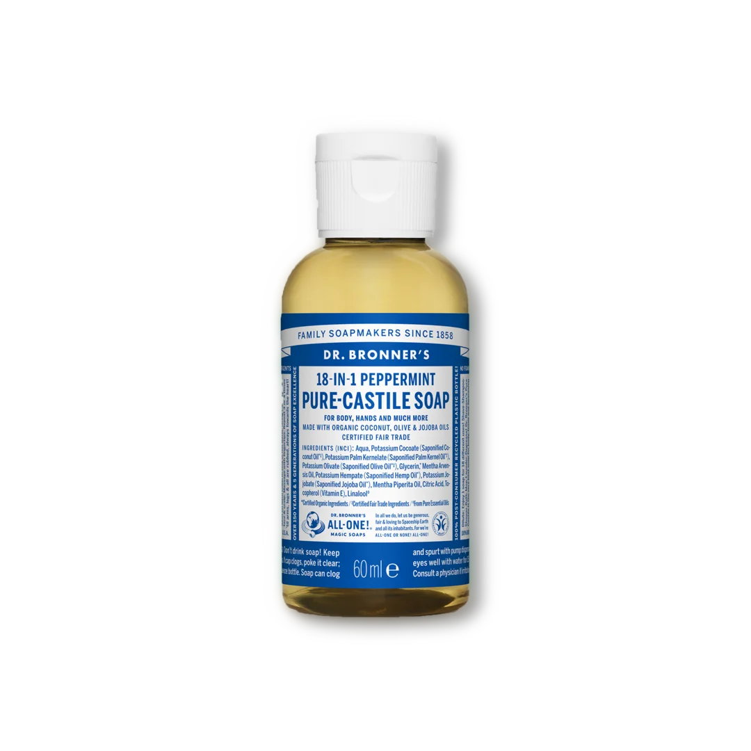 Pure Castile Liquid Soap - 60ml - Image 6