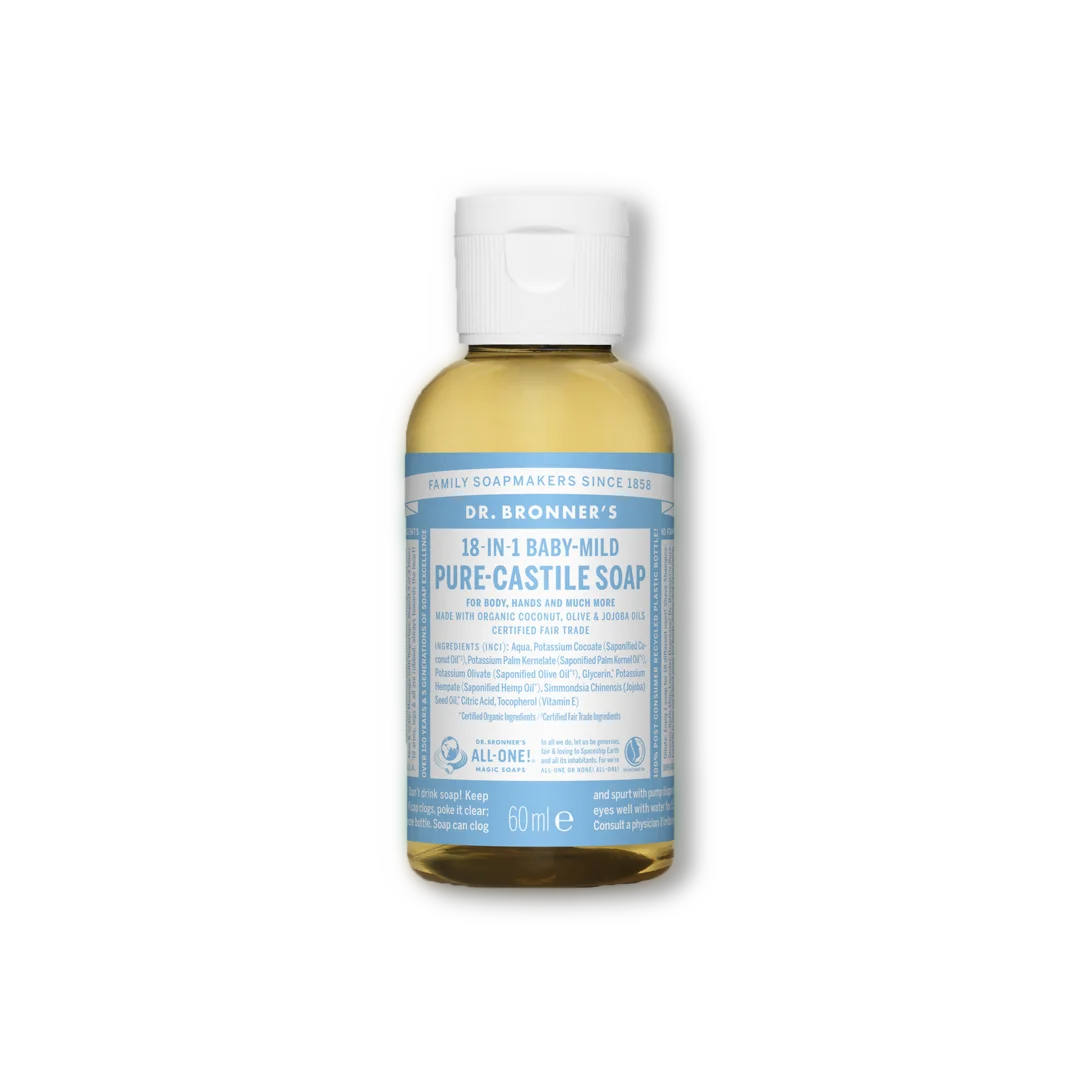 Pure Castile Liquid Soap - 60ml - Image 7