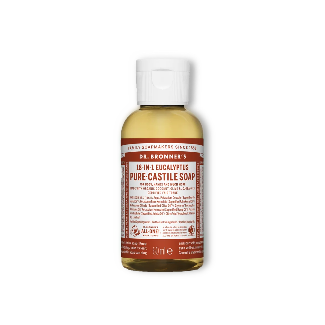 Pure Castile Liquid Soap - 60ml - Image 9